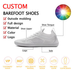 Zapatillas Minimalistas Flexibles y Suaves para Entrenamiento de Gimnasio con Puntera Ancha y Suela Plana Estilo Barefoot - Product Image 6