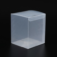 Boîtes en sergé PVC à haute transparence personnalisées écologiques pour les activités de cadeaux d'entreprise en gros respectueuses de l'environnement