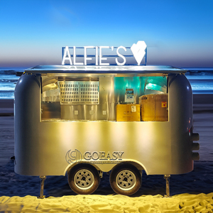 High Quality Eco-Friendly Rust Resistant <strong>Fast</strong> <strong>Food</strong> Mobile Coffee Pizza <strong>Food</strong> <strong>Trailer</strong> Fully Equipped Great Price - Product Image 2