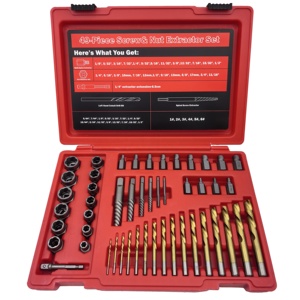 Set estrattore bullone a vite rotto 49 pezzi di alta qualità - Product Image 1