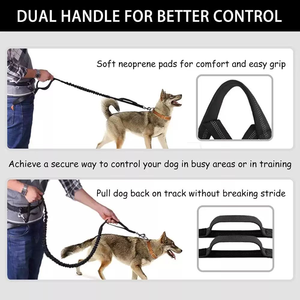 Walking Hands Free <b>Dog</b> Leash for Medium and Large <b>Dogs</b>, waist <b>dog</b> leads - Product Image 3