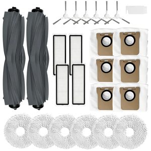 Para <span class=keywords><strong>Dreame</strong></span> L10s Ultra/L10 Ultra: Cepillo Principal, Filtros HEPA Lavables, Mopas Duraderas, Bolsas Recolectoras <span class=keywords><strong>de</strong></span> Polvo, Cepillos Laterales, Cepillo <span class=keywords><strong>de</strong></span> Limpieza - Product Image 1