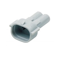 Conector automático hembra AHI, conector de 2 pines, cable automotriz, buena y oportuna, PBT de baja frecuencia, 1/2/2/1/2