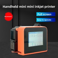 ZY nouvelle Mini imprimante d'étiquettes à jet d'encre portable petite Machine de codage portable pour la date de production numéro de lot impression de code QR