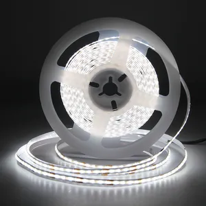 COB 스트립 라이트 DC 12V 320 LEDs 듀얼 CCT 더블 컬러 스트립 유연한 길이 가구 장식 조명