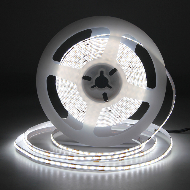 FB07 Smart COB LED Linear Light Strip 24V, Addressable RGBWW Waterproof Tape for Ceiling & Architectural Lighting