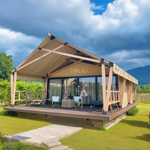 Tente panoramique de montagne pour 6 à 8 personnes, type étendu, grande tente de camping quatre saisons - Product Image 4