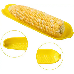 Stainless Steel Corn Skewer Set 21.5X6.5X2.5Cm Heat Resistant For <b>BBQ</b> Cooking Baking Outdoor Use - Product Image 5