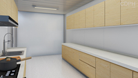Casa Prefabricada de Lujo, Cabaña, Casa Contenedor de Lujo para Hotel, Oficina, Baño, en Venta