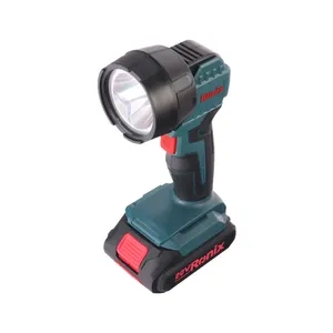 Ronix 8930c tùy chỉnh ánh sáng đèn flash 20V pin công suất cao không dây dẫn khẩn cấp Đèn làm việc ánh sáng đèn pin
