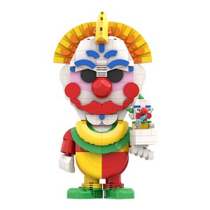 Funbuild-Blocs de Construction Personnalisés, <span class=keywords><strong>Mini</strong></span> Figurines, Clown Tueur de l'Espace, Jouet Modèle Amine Monstre - Product Image 1