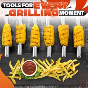 Ensemble de 32 outils de barbecue, mini-outils de grillade, accessoires de camping, ustensiles de barbecue, barbecue d'extérieur avec sac de transport, thermomètre, tapis de grillade - Product Image 4