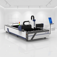 Machine de découpe laser à fibre CNC 1500W 2000W 3000W pour acier inoxydable, acier au carbone, tôle métallique