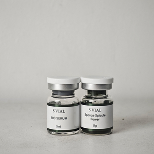 Peeling alle Alghe ad Alta Concentrazione 99%, Peeling <span class=keywords><strong>Bio</strong></span> alle Alghe Verdi, Peeling Viso alle Erbe, Rimozione Acne, Polvere Esfoliante con Spugne Spongilla - Product Image 2