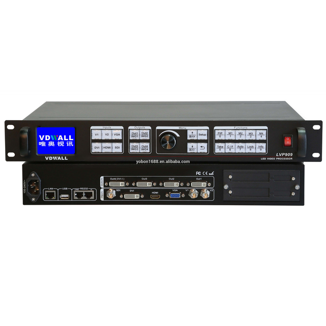 VD Wall LVP909 HD Video Processor Shenzhen LED Display SDK LED Panel Video Touch Screen Video Wall Full Color