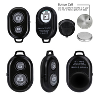 Mini obturateur à distance Bluetooth sans fil, pour téléphone, perche à Selfie, caméra, contrôle à distance, pour IOS et Android