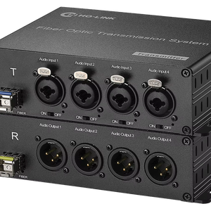 Xlr cân bằng âm thanh trên sợi quang máy phát và máy thu hỗ trợ 48V Phantom điện - Product Image 1