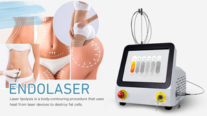 เครื่องเลเซอร์ <span class=keywords><strong>Vaser</strong></span> สำหรับดูดไขมันด้วยเลเซอร์ ลดน้ำหนัก Endolaser 980 - Product Image 6