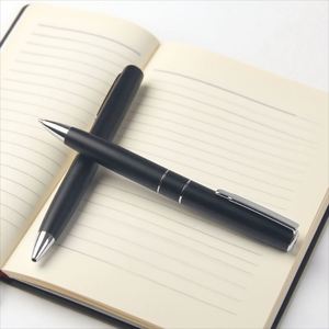 High Quality Black Matte Ballpoint <b>Pen</b> with Custom Logo New Metal Wholesale Ballpoint <b>Pen</b> High Quality Black High Metal <b>Pen</b> - Product Image 2
