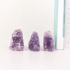 Wholesale Natural Mini Amethyst Geode Crystal For Fengshui