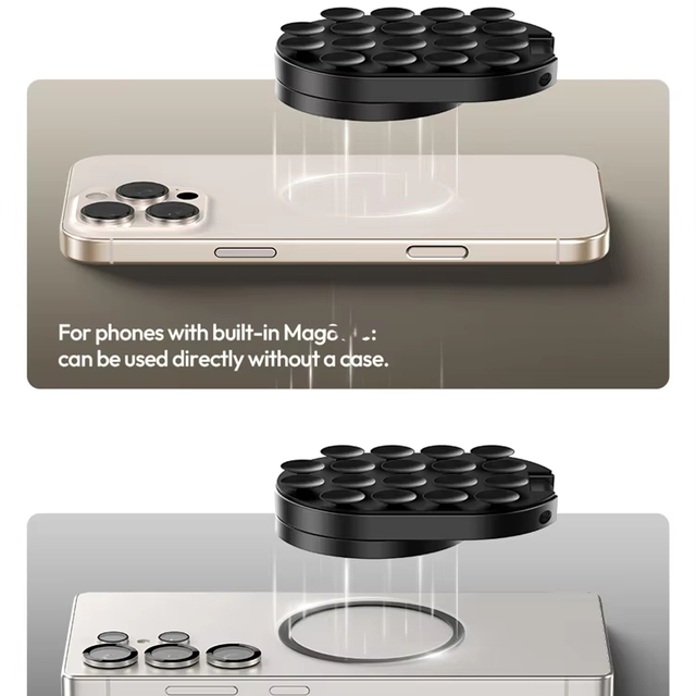 Wholesales Ulanzi MA39 MagLock Suction Cup Phone Mount Desktop Stand for iPhone 17 16 15 14 with Suction Bottom Android Vlog