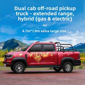 Scooter de mobilité électrique DomeRide pour personnes âgées, véhicule à quatre roues à double usage, camionnette électrique T-Rex avec moteur de 4 kW - Product Image 3