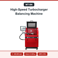 Machine d'équilibrage de turbocompresseurs professionnelle NT-D6 avec écran tactile de 19 pouces pour atelier de réparation de turbos