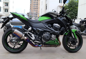 Adecuado <span class=keywords><strong>para</strong></span> <span class=keywords><strong>Kawasaki</strong></span> <span class=keywords><strong>Z800</strong></span>, Tubo de <span class=keywords><strong>Escape</strong></span> Modificado AR Scorpion de Aleación de Titanio + Fibra de Carbono <span class=keywords><strong>para</strong></span> Motocicleta - Product Image 4