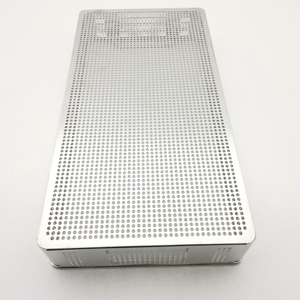 Giỏ lưới thép không gỉ trang trí nhà cửa/giỏ kim loại/giỏ khử trùng dụng cụ y tế bằng thép không gỉ 304 - Product Image 4