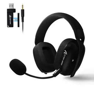 หูฟังเกมมิ่งไร้สาย ATTACK SHARK L80PRO ไมโครโฟนคู่ แบตเตอรี่ 300mAh 3 โหมด (2.4G//แบบมีสาย) สำหรับ PC/PS/XBOX - Product Image 2