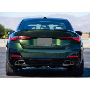 Difusor de labios de parachoques trasero para BMW 4 Series G26 425i <span class=keywords><strong>430i</strong></span> <span class=keywords><strong>M</strong></span> <span class=keywords><strong>Sport</strong></span> Sedan <span class=keywords><strong>2021</strong></span>, protector de parachoques trasero, decoración de coche, ABS, negro brillante - Product Image 5