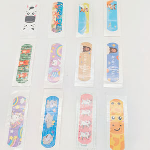 ผ้าพันแผลกันน้ำสำหรับเด็กปลอดภัยต่อการแพ้ชุดพยาบาลสำหรับโรงเรียนเป็นกลุ่ม100ชิ้น - Product Image 5