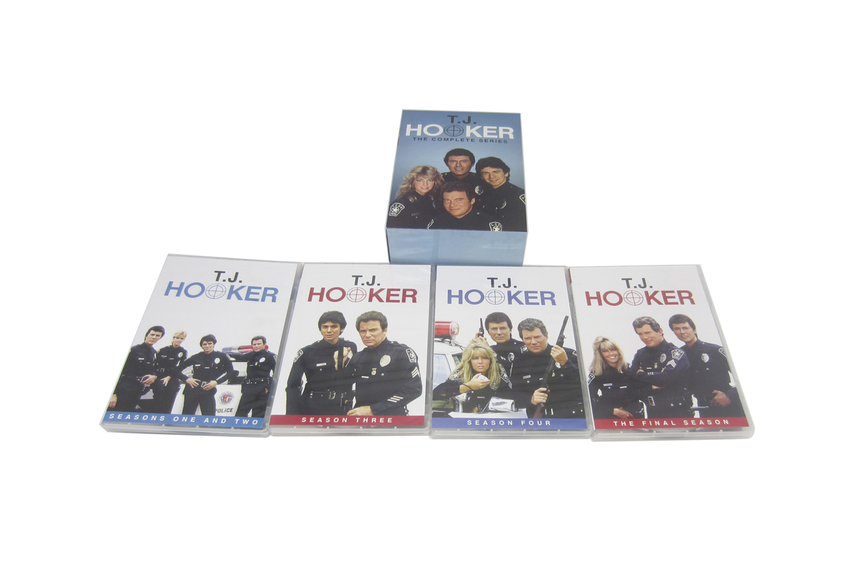 T.J. Hooker Complete Series 1-5 DVD Boxset - 21 Disc Set for TV