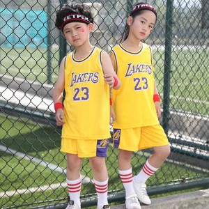 <span class=keywords><strong>Maillot</strong></span> de basket-ball pour enfants et adultes, style parent-<span class=keywords><strong>enfant</strong></span>, col rond, numéro 23, vêtements d'entraînement, uniforme de basket-ball pour hommes et femmes, fabriqué en Chine - Product Image 1