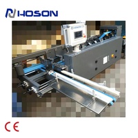 Transportador Apilador Automático de Cajas de Cartón para Máquina Encoladora de Carpetas, Película de Productos Alimenticios, Rodamiento PLC de Plástico y Metal, 1 Unidad