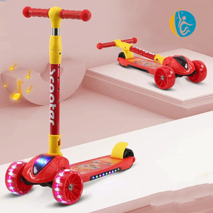 <span class=keywords><strong>Patinete</strong></span> Infantil 3 en 1 para Niños y Niñas de <span class=keywords><strong>6</strong></span>+ <span class=keywords><strong>Años</strong></span>, con Pedales, Asiento y Carrocería de Plástico, 3 Ruedas - Product Image 1
