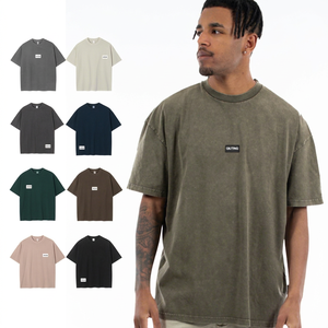Camisetas QUATU 100% Algodón de Alto Gramaje para Hombre - Diseño Liso con Serigrafía de Logotipo Personalizado, Tela de 280g, Cuello Redondo, Secado Rápido - Product Image 1