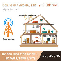 Europa red completa 4G amplificador de señal amplificador teléfono móvil 4G 5G receptor de señal