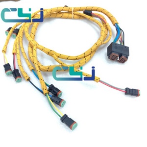 CAT 966H Wheel Loader Electrical Wiring <b>Harness</b> Part Number 247-4863 2474863 Construction Equipment - Product Image 2