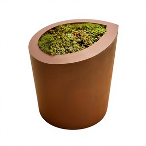 Rustic metal antique <b>planter</b> Green patina outdoor tub Galvanized finish heavy duty <b>planter</b> Antique <b>planter</b> for plants - Product Image 2