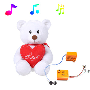 Tùy Chỉnh Recordable Hộp Thoại Cho Sang Trọng Đồ Chơi Bán Buôn Ghi Âm Gấu Lặp Lại Talking Teddy <span class=keywords><strong>Bear</strong></span> Nhồi Plush Đồ Chơi - Product Image 5