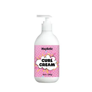 Natural Anti-frizz Curl Enhancing Creme Suave Defining Coco Curling Creme Para Cabelos Encaracolados