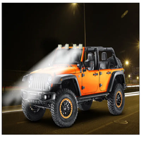 Luz Exterior LED de 3 Pulgadas y 48w para Automóvil, Luces de Haz Amplio Cuadradas, Bombilla Todoterreno, Lámpara Antiniebla para Jeep, SUV, Camioneta