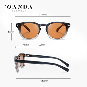 Danda Sunglasses S31130 Polarized UV400 Round <b>Frame</b> Unisex Outdoor Sun Protection - Product Image 5