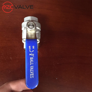 Screw Ends 1000PSI 304 2PC Ball <strong>Valve</strong> with <strong>Locking</strong> <strong>Device</strong> - Product Image 5