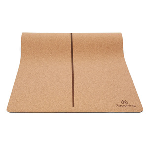 Tapete de <span class=keywords><strong>Yoga</strong></span> de Corcho Natural Grueso y de Alta Calidad con Diseño Personalizado <span class=keywords><strong>para</strong></span> <span class=keywords><strong>Principiantes</strong></span> - Product Image 4