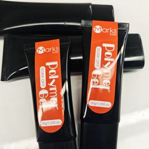 Vendita calda salone per unghie che estende il gel per unghie rapido poli chiaro rosa nudo si immerge nel Gel di estensioni acriliche UV - Product Image 4