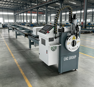 Équipement de découpe automatique de tuyaux au laser, découpeuse de tubes laser CNC pour l'acier inoxydable et l'aluminium avec mandrin personnalisé - Product Image 1