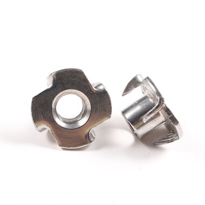 <span class=keywords><strong>Tuerca</strong></span> cilíndrica métrica M6 <span class=keywords><strong>de</strong></span> cuatro garras Tuercas en T con puntas ciegas <span class=keywords><strong>Tuerca</strong></span> <span class=keywords><strong>de</strong></span> inserción roscada en T <span class=keywords><strong>para</strong></span> muebles M5 - Product Image 5
