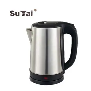 Hot sell delicate appearance food grade plastic stainless steel big electric cooking kettles making machine with keep warm tea